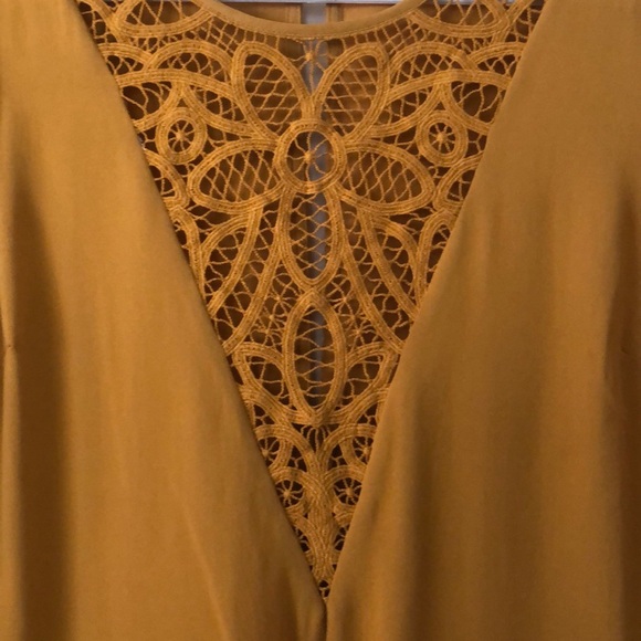 Mustard Boho Romper - Picture 2 of 5